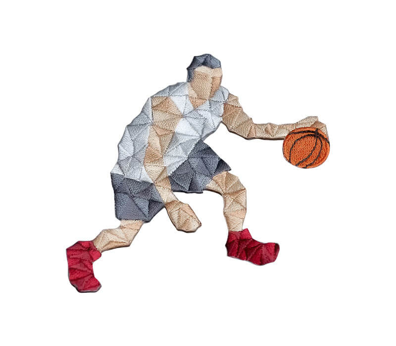 Embroidered Sporting Badges Manufacturers  Beauty Emblem