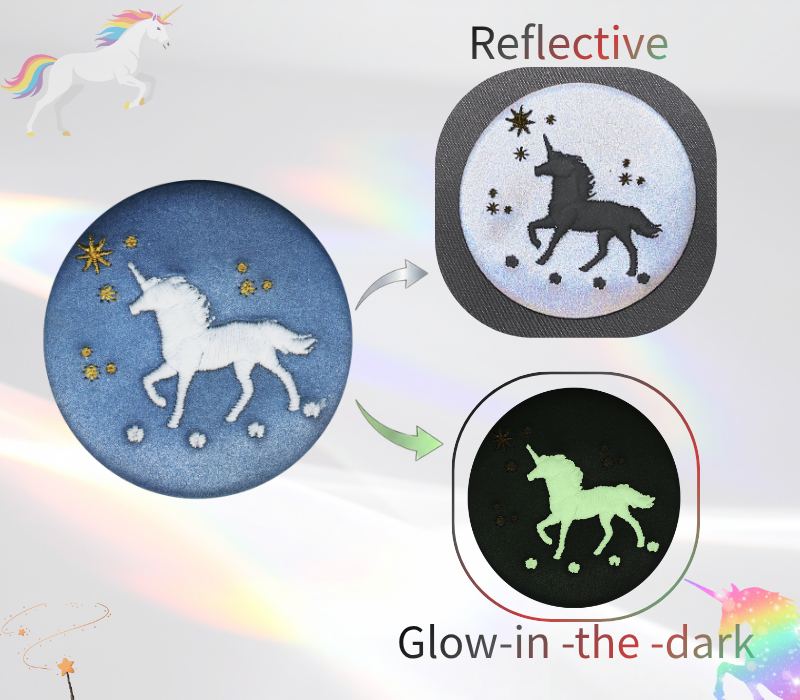 Reflective Glow dark