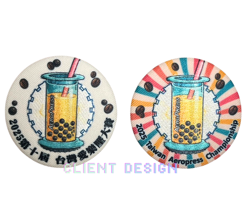 Taiwan Boba Tea Badge
