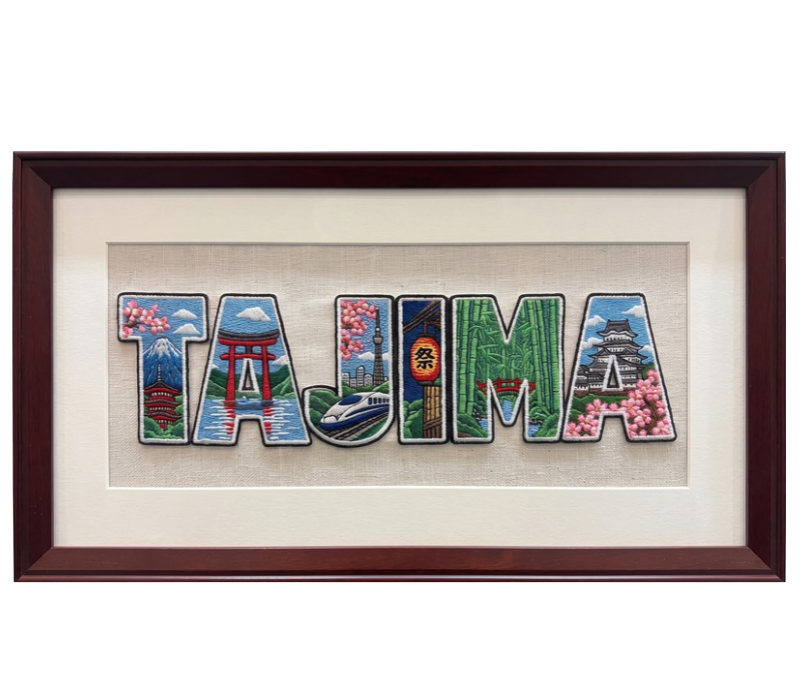 TAJIMA Embroidered